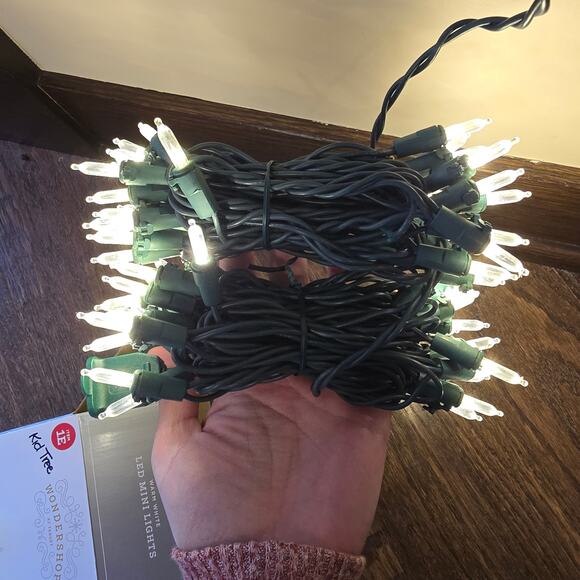 2 Boxes - Target Wondershop Warm White LED Mini Christmas Lights | 60 Lights - Picture 4 of 4